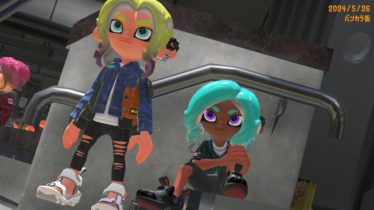 roku_game69's tweet photo. どもね～！
 #スプラトゥーン3 #Splatoon3 #NintendoSwitch https://t.co/zsGZrE6wV1