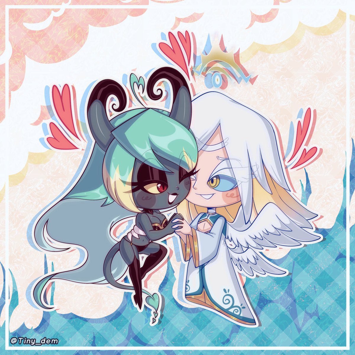 Tiny_dem's tweet photo. more about this silly couple 👼😈❤️
#oc https://t.co/oF3V973kSV