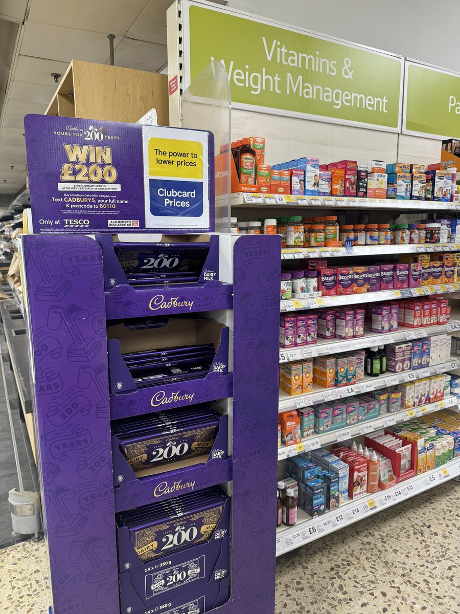 Well done <a href="/tesco/">Tesco</a>. Excellent merchandising.