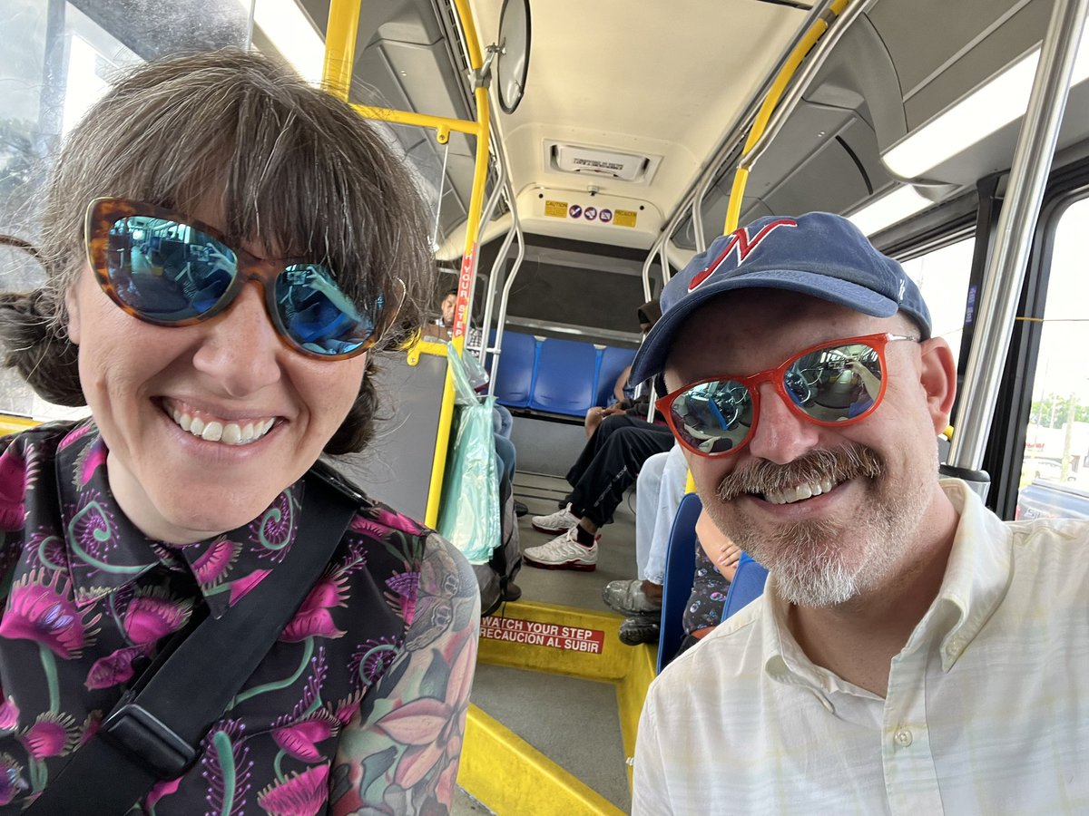 mandersonville's tweet photo. If you don’t get a selfie did you even ride the bus? (It’s nearly full btw) https://t.co/XGeD9KOaX4