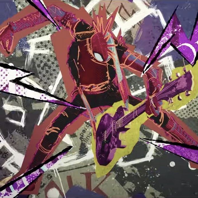 Хоби стоял и смотрел на тебя, положив руки в карманы. Он наклонился к тебе, осматривая:
— Хм, я тебя не видел раньше здесь. — Вскоре ухмыльнулся и дружески хлопнул тебя по плечу — Шучу. Я здесь всех знаю, думаю ты меня тоже видел. Меня зовут Хоби Браун и я спайдер панк, увидимся.