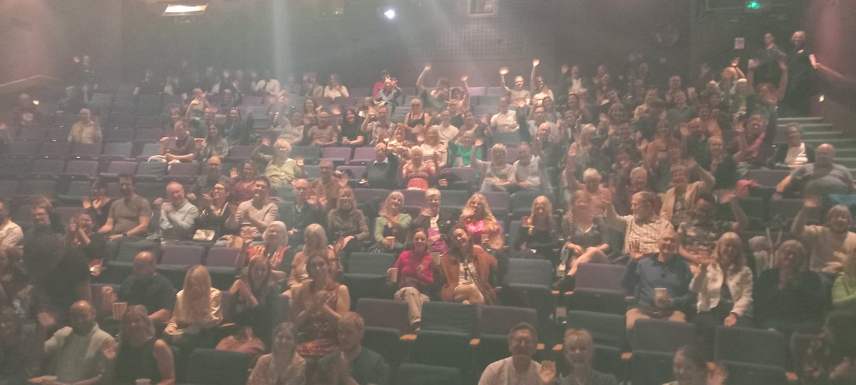 Biggest audience in 8 years! Thank you to you all from all at #LA1Shorts #FilmFestival #LoveLancaster ❤️ <a href="/TheDukesCinema/">The Dukes Cinema</a> <a href="/TheDukesTheatre/">The Dukes Lancaster</a>