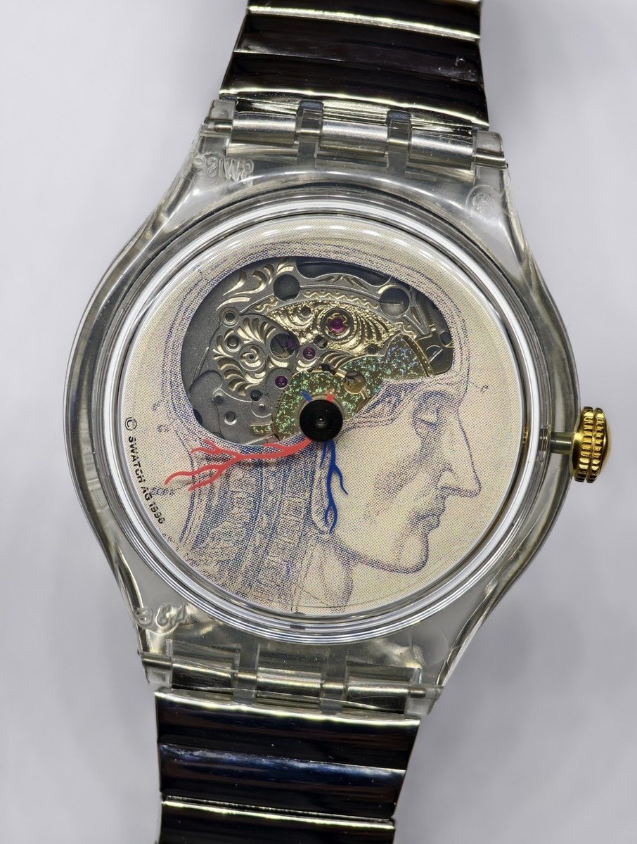 Swatch “Ticking Brain” Limited Edition Watch (1997)