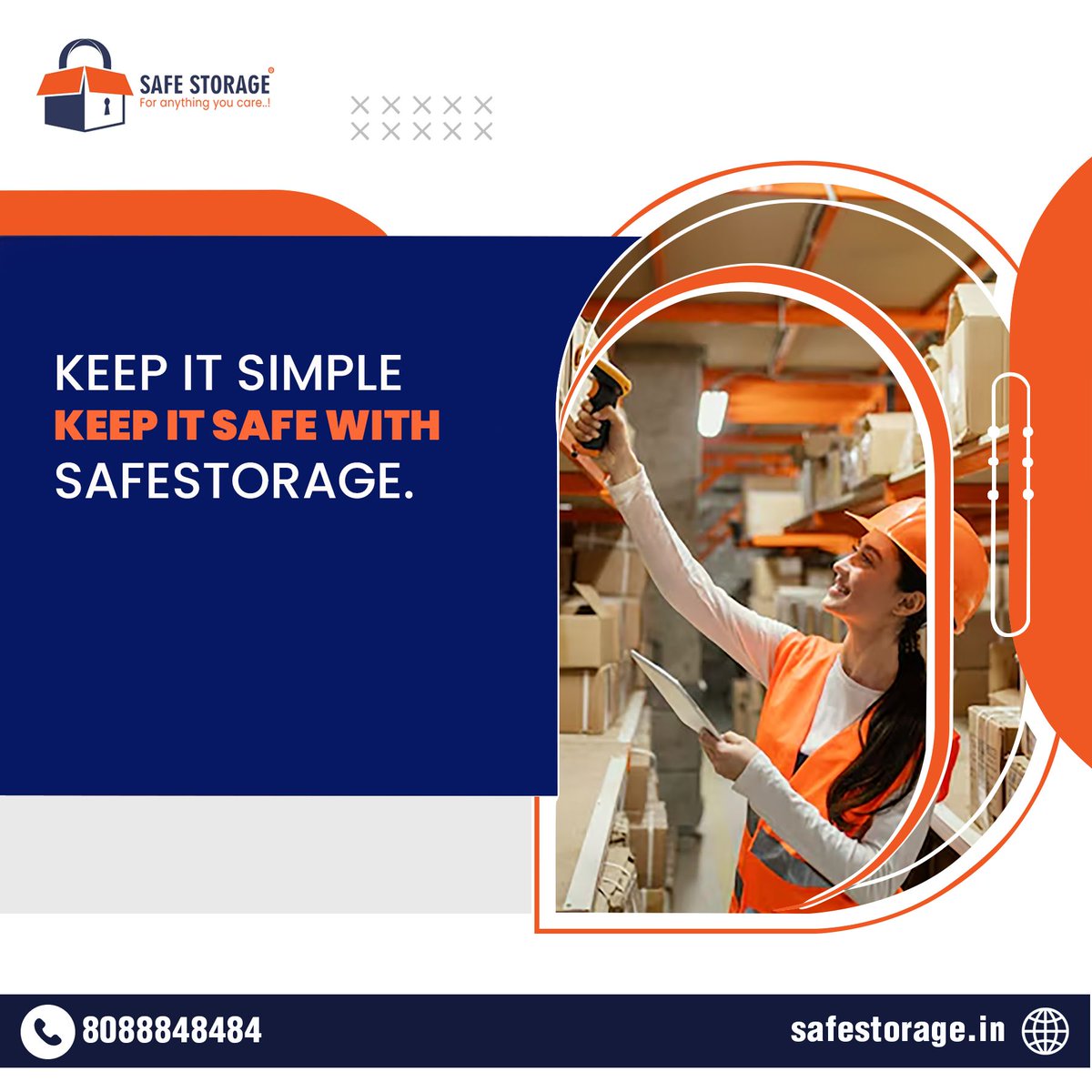 Protect what matters most with SafeStorage

For more details:
Visit our website -buff.ly/2pK6eaM
Call now: 8088848484
#SafeStorage #DeclutterYourLife #explore #SecureStorage #PeaceOfMind