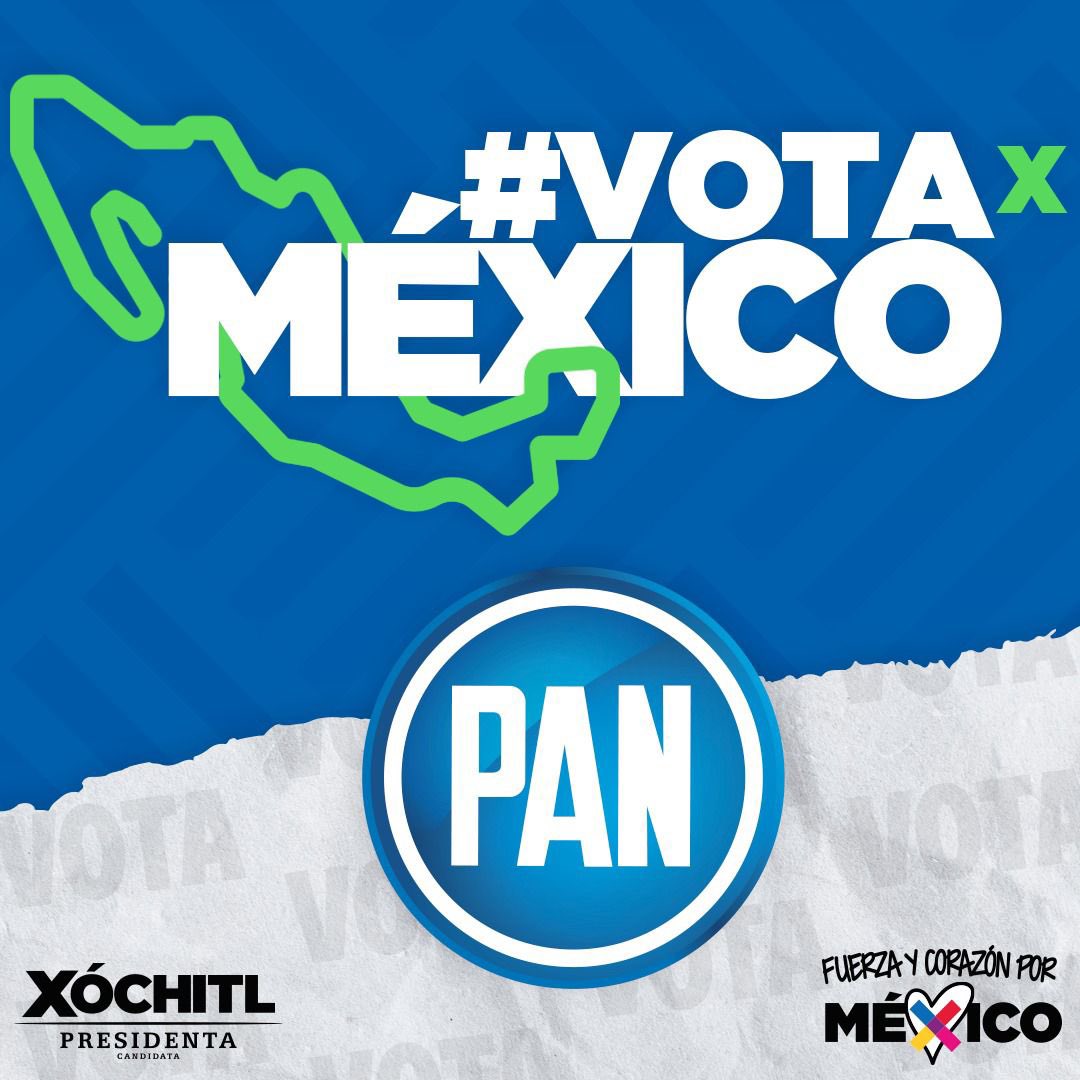 #VOTAMÉXICO
#FuerzaYCorazónPorMéxico #LLegóLaHoraDelCambio #PorUnMéxicoSinMiedo