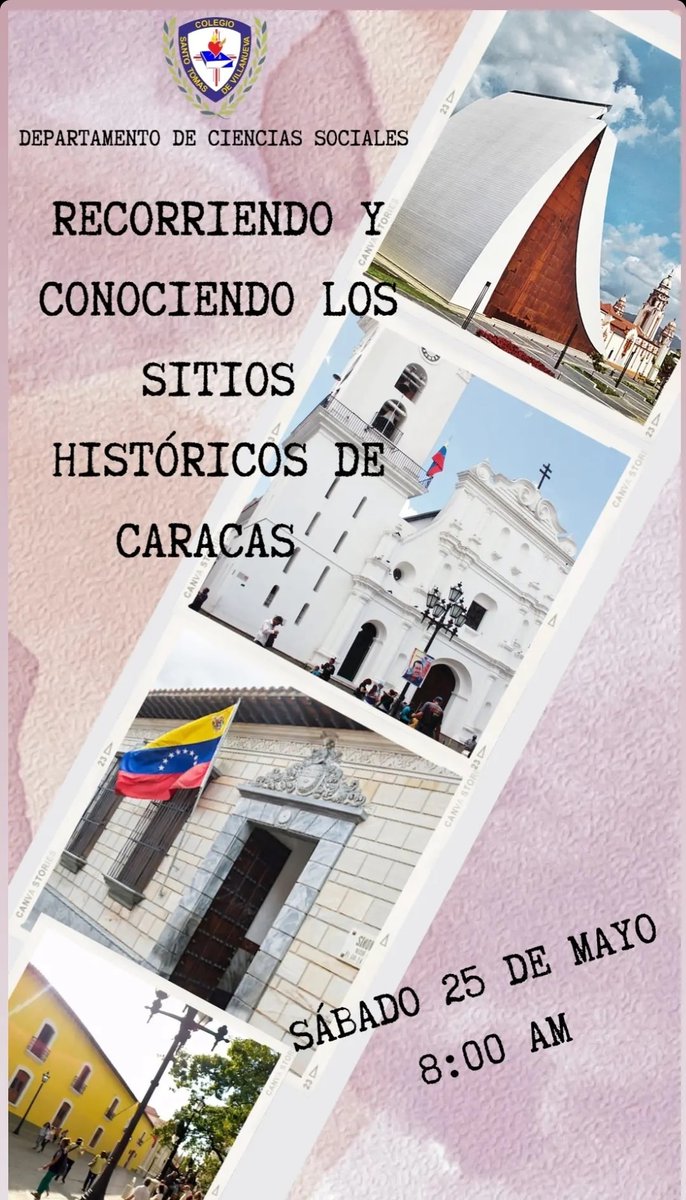 STVcaracas's tweet photo. Estudiantes de 4to año visitan lugares históricos en el centro de Caracas. Gracias al profesor Eugenio Pérez @culturastv https://t.co/sYczkl4HzZ