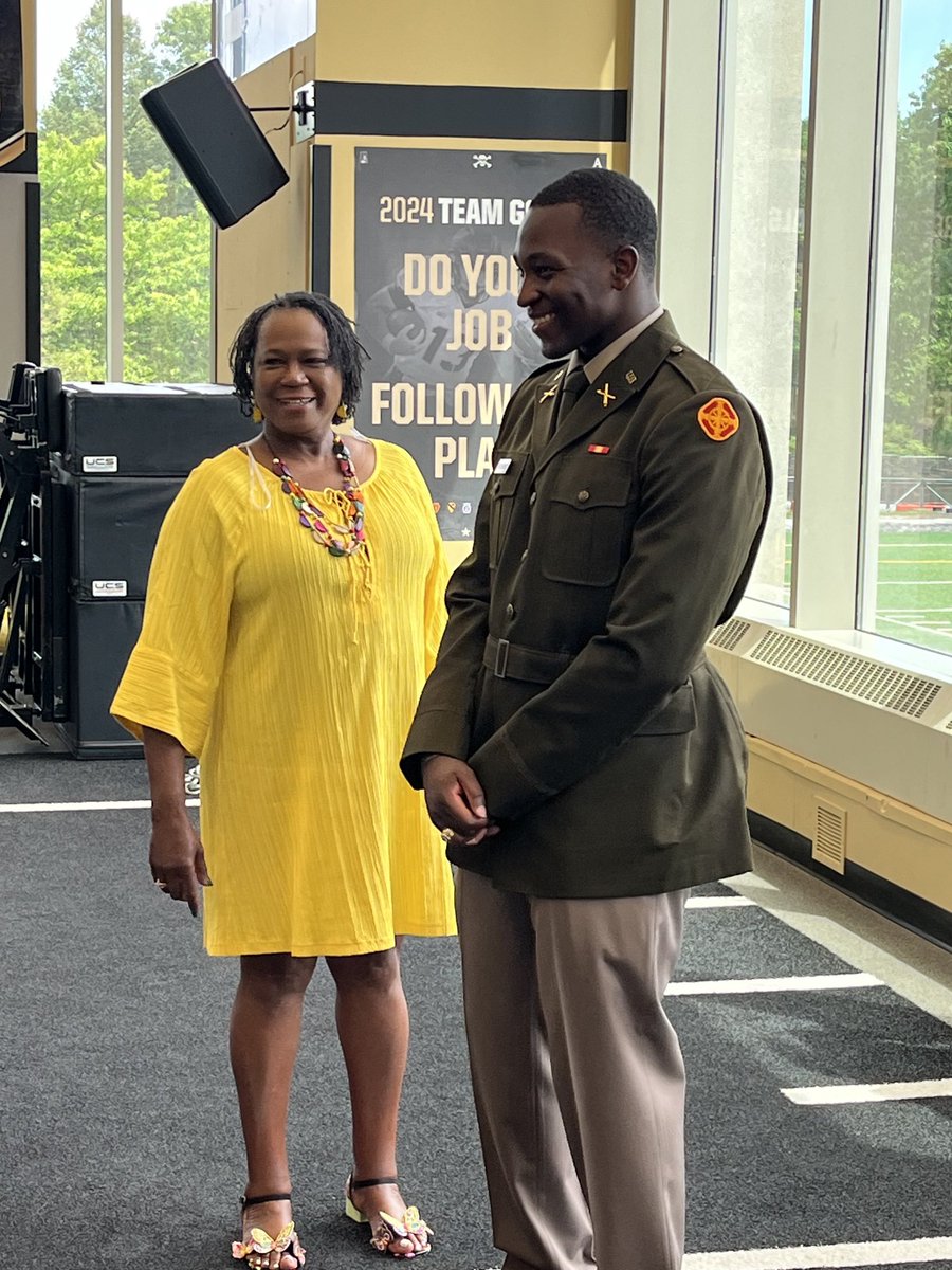 ⁦Graduate of <a href="/WestPoint_USMA/">U.S. Military Academy at West Point</a>⁩ and new 2LT Jonzell Prudhomme 
⁦<a href="/ArmyWP_Football/">Army Football</a>⁩