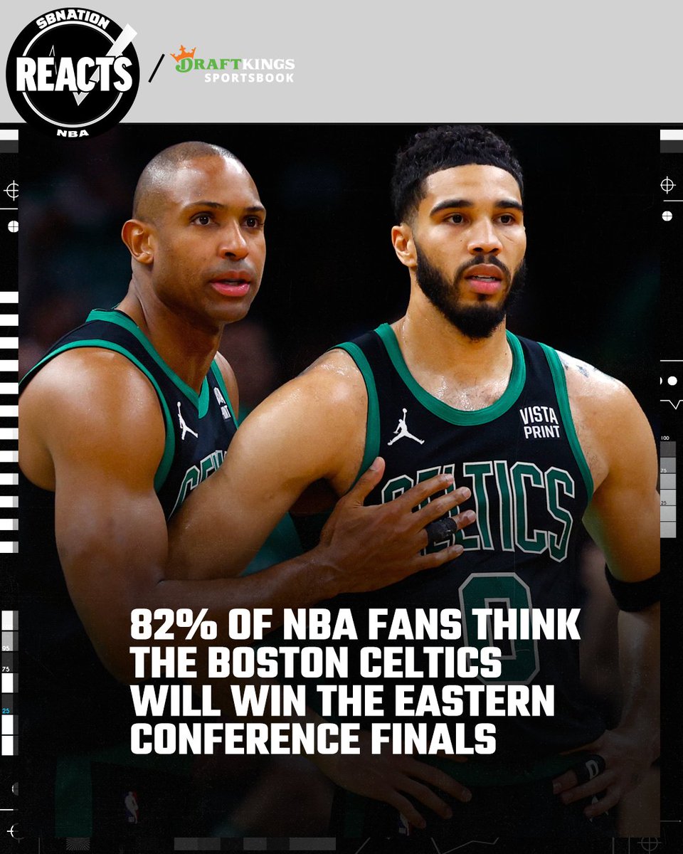 According to fans, the Celtics don't have much to worry about tonight. @SBNation x @DraftKings