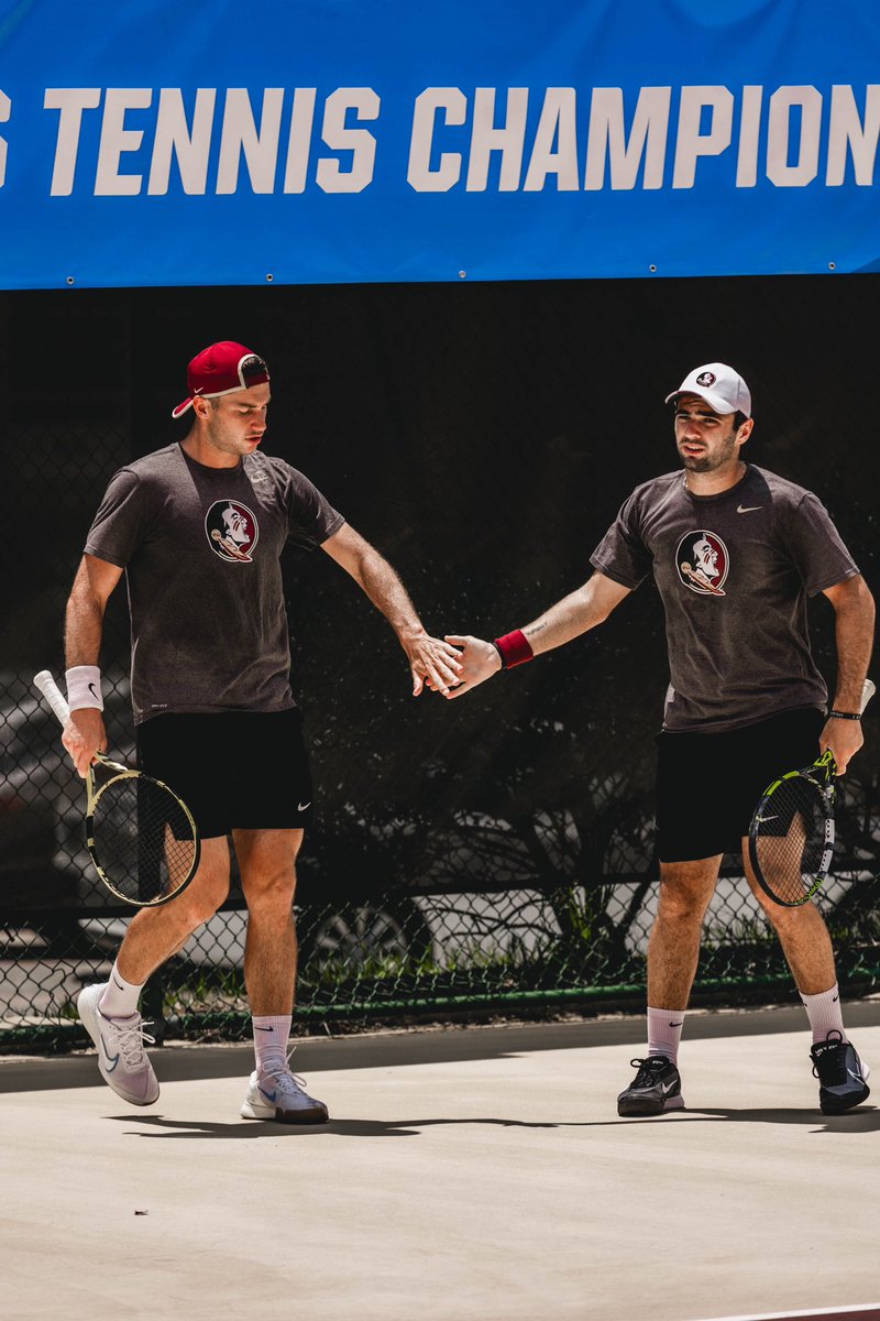 GO TIME‼️🔥🍢 Court 1: No. 13 Cornut-Chauvinc/Dous-Karpenschif 🆚 No. 3 Cash/Tracy 📺: espn.com/espnplus/catal… 📊: okla.st/ncaastats #OneTribe | #GoNoles