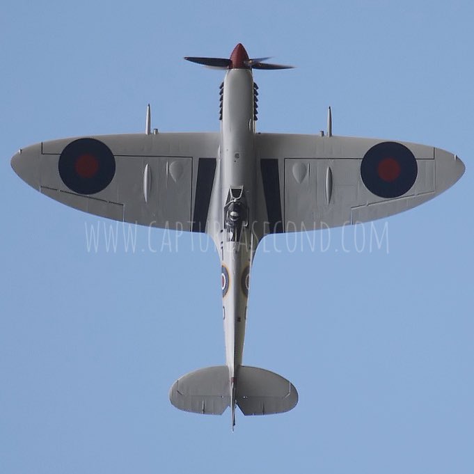 RIP and Blue Skies… #blueskies #spitfire #MK356 #captureasecond