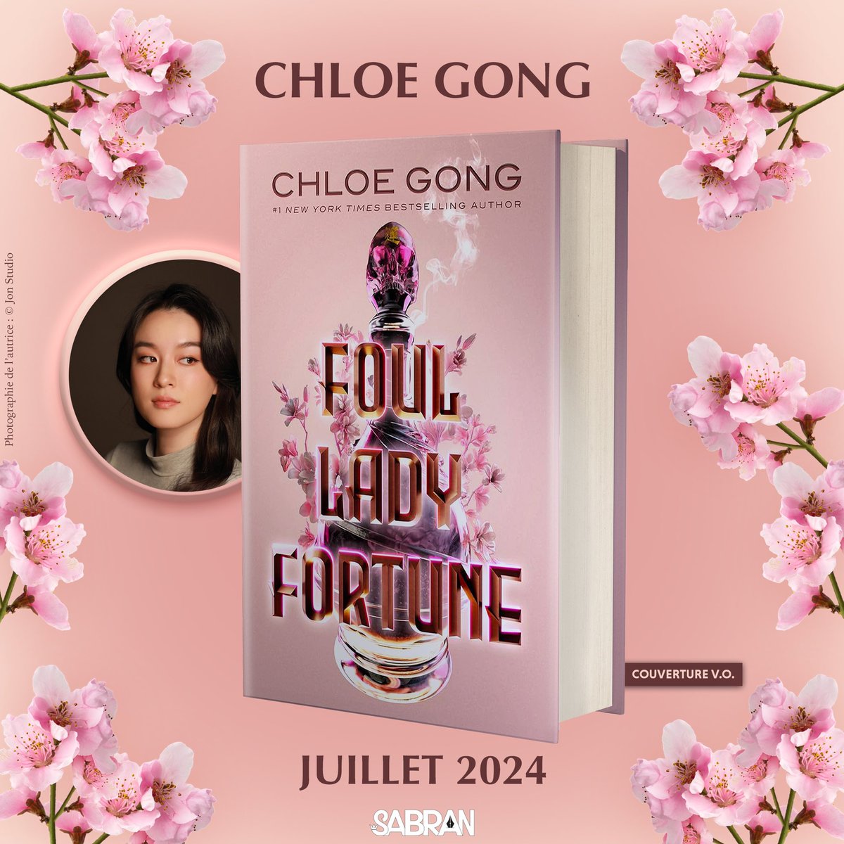 Sabran_editions's tweet photo. [ANNONCE] L’univers de “Ces plaisirs violents“ de Chloe Gong est de retour en juillet prochain avec “Cruelle Dame Fortune“, premier tome d’une toute nouvelle duologie ! 😍 https://t.co/aRx6rf1jHb