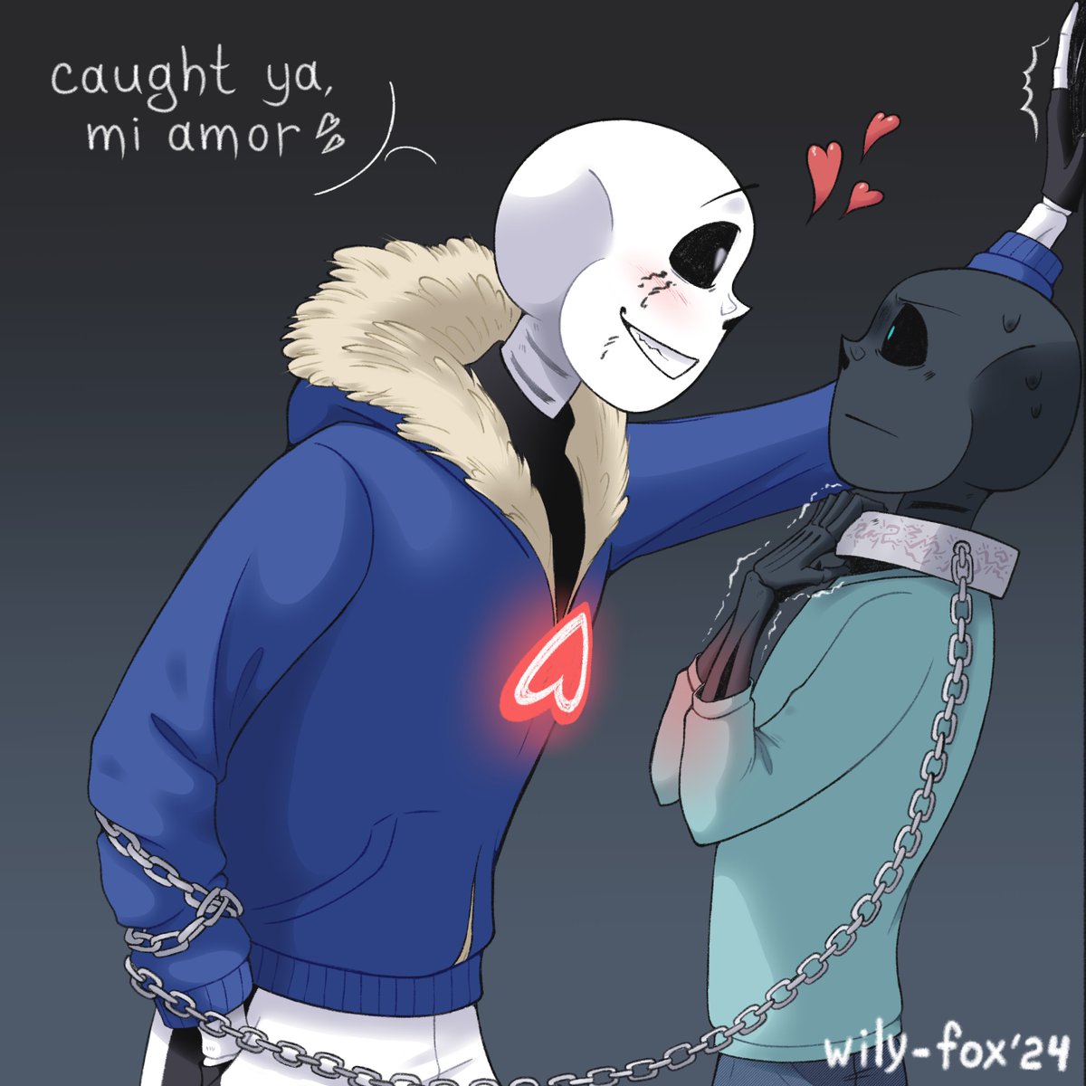 ~Stalker AU KillerMare~ 
Stalker AU belongs to <a href="/skumhuu/">Sku 🦈💚✨</a> 

#utmv #killersans #nightmaresans #killermare