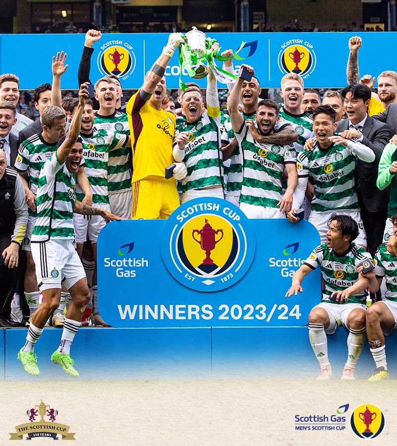 🔄 @CelticFC go back 2⃣ back! #ScottishCup