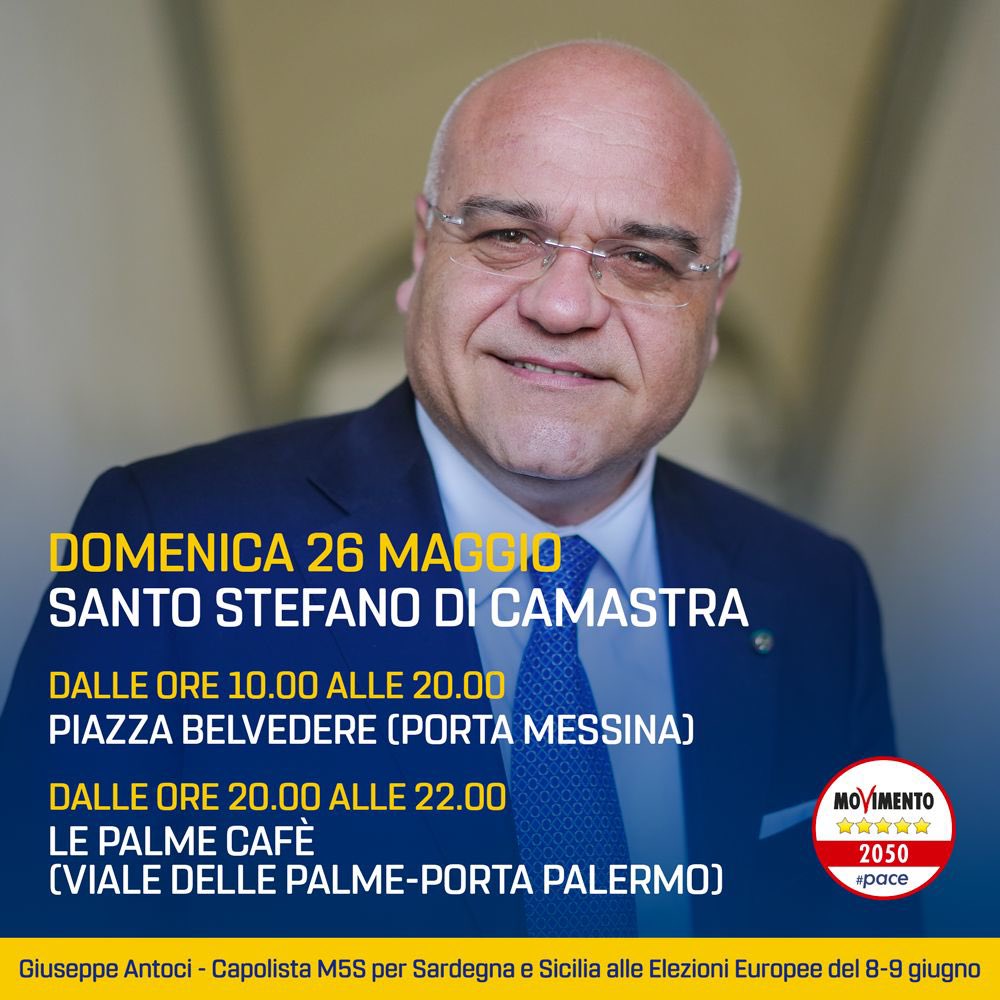 Giuseppe Antoci tweet media