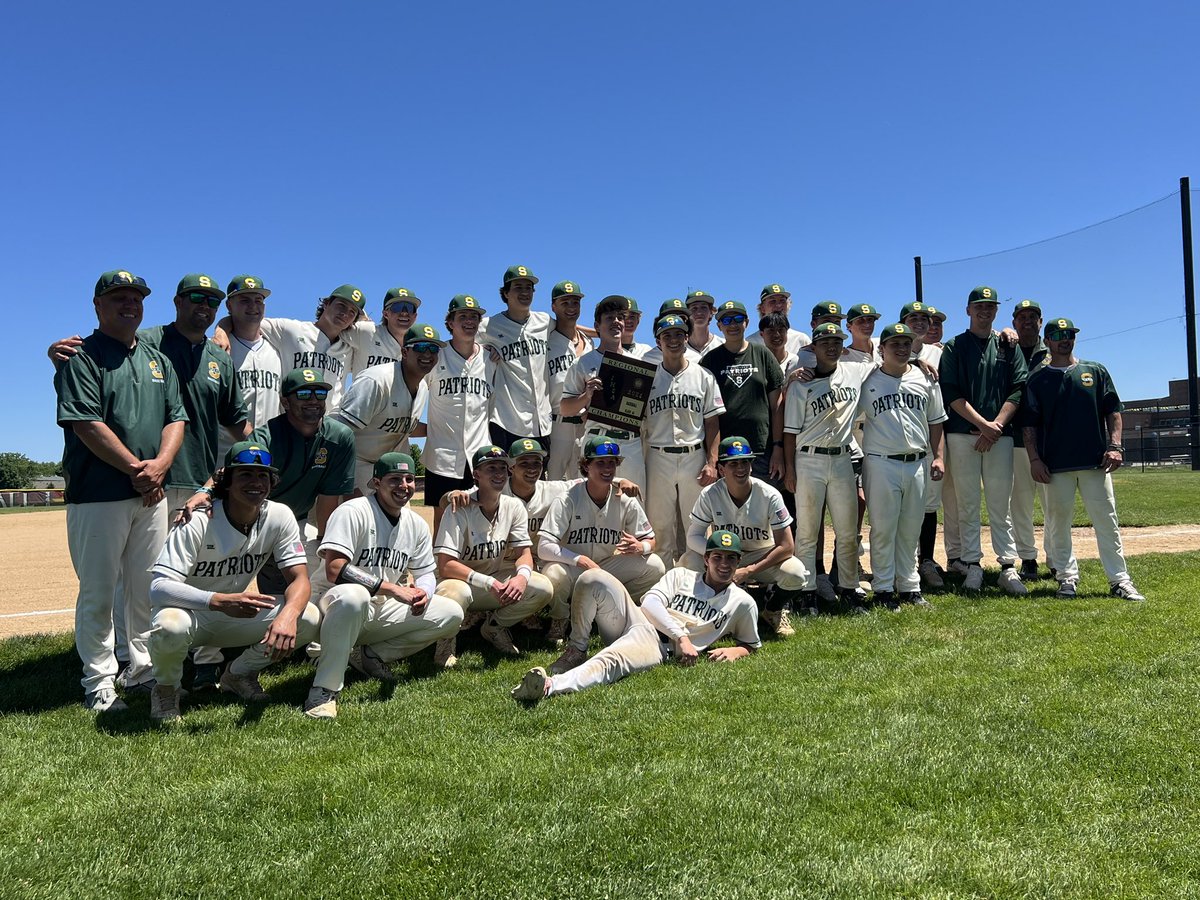 daverite's tweet photo. Regional Champs!! @brandoschultz44 @dolenga @SHSPatsBaseball https://t.co/hafBdPx9Yy