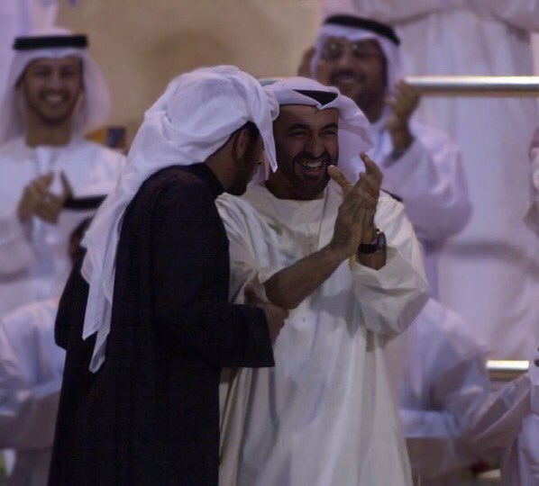 مبروك يا تاج راسنا 💜😍🇦🇪

فرحتك تسوى مليون فرحة و الله يسعدك دائماً يا والدنا و قائدنا 

ليلة للتاريخ