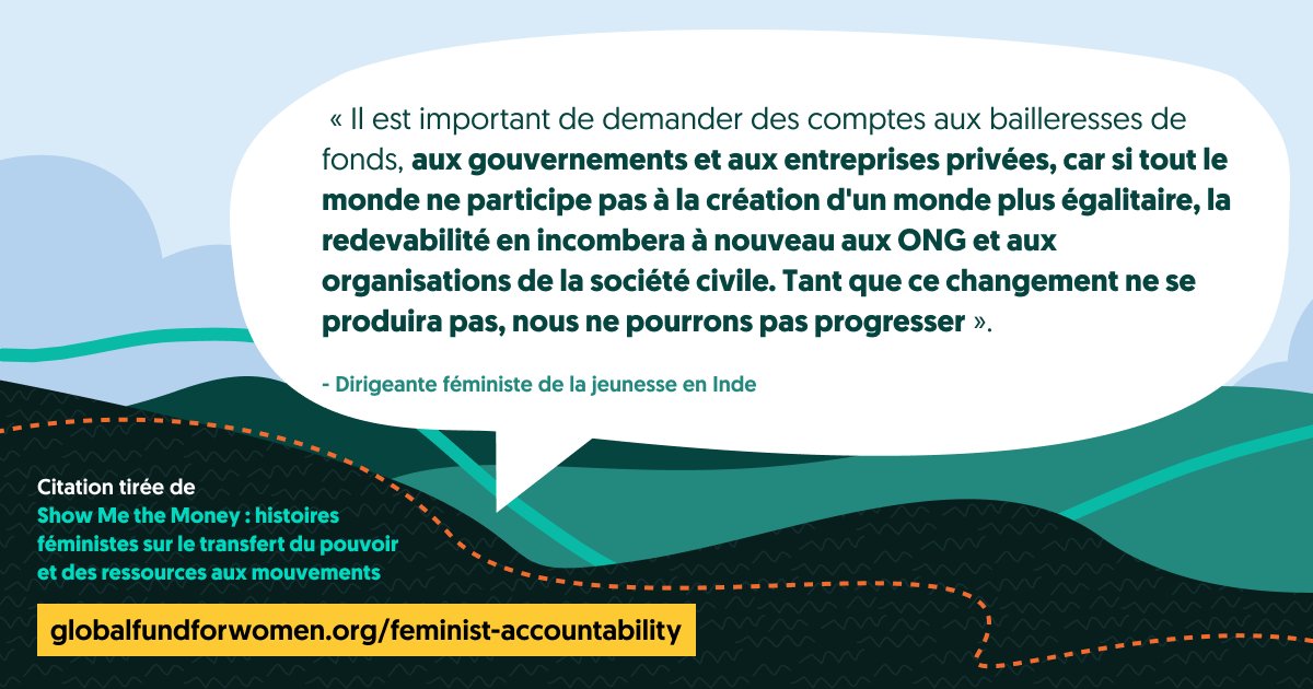 La responsabilité est transparente La responsabilité est intersectionnelle La responsabilité est collaborative La responsabilité est radicale Et nous avons un rôle à jouer dans la #ResponsabilitéFéministe bit.ly/SMTM-FA24