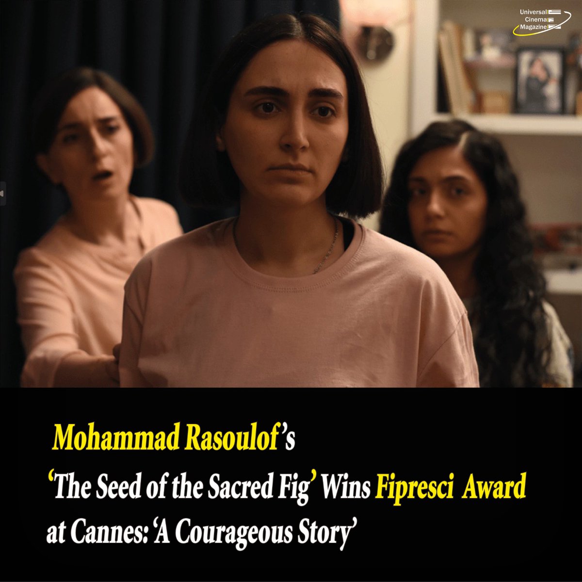 Mohammad Rasoulof’s “The Seed of the Sacred Fig” won the Fipresci award at Cannes. More in bio. Source:variety #iranıanartist #iranianactress #iranianfilmmaker #mohammadrasoulof #soheilagolestani #theseedofthesacredfig #cannes2024 #cannesfilmfestival #cinema