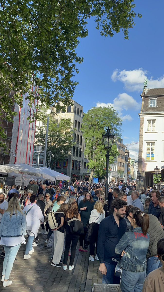 The Altstadt is looking ready, is everyone else ready for #drupa2024?