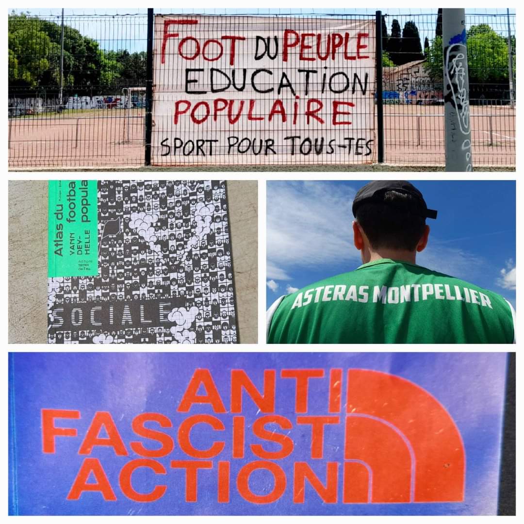 Ce samedi, aux 10 ans du "Football du Peuple" à #Montpellier ✊
...
Avec <a href="/EstrellaEsport1/">Estrella Esportiva del Rosselló</a>, venue de Perpignan, BLS 31 de Toulouse, <a href="/AsterasMTP/">Asteras Montpellier</a> et Montpellier United
#FootballPopulaire