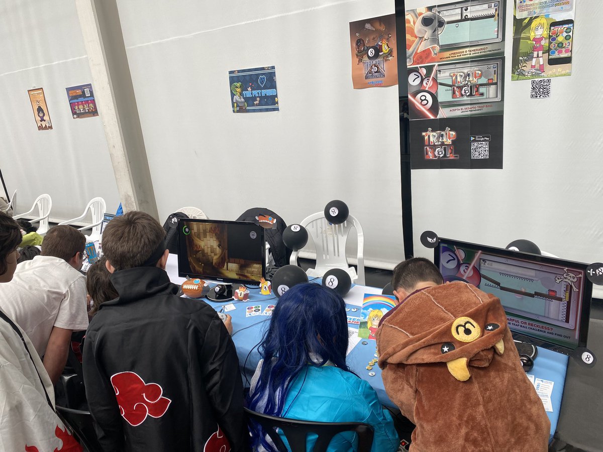 Axóuxere Games (@axouxeregames) on Twitter photo Gracias a todos los que habéis pasado por el puesto de #AxouxereGames.
Y gracias a los más de 200 jugadores que han instalado nuestros juegos durante este sábado en la <a href="/_ExpOtaku/">Gira ExpOtaku 2025</a> 🎱❤️
Mañana domingo estaremos en el último día de la feria. ¡Os esperamos! Gracias a todos los que habéis pasado por el puesto de #AxouxereGames.
Y gracias a los más de 200 jugadores que han instalado nuestros juegos durante este sábado en la <a href="/_ExpOtaku/">Gira ExpOtaku 2025</a> 🎱❤️
Mañana domingo estaremos en el último día de la feria. ¡Os esperamos!
