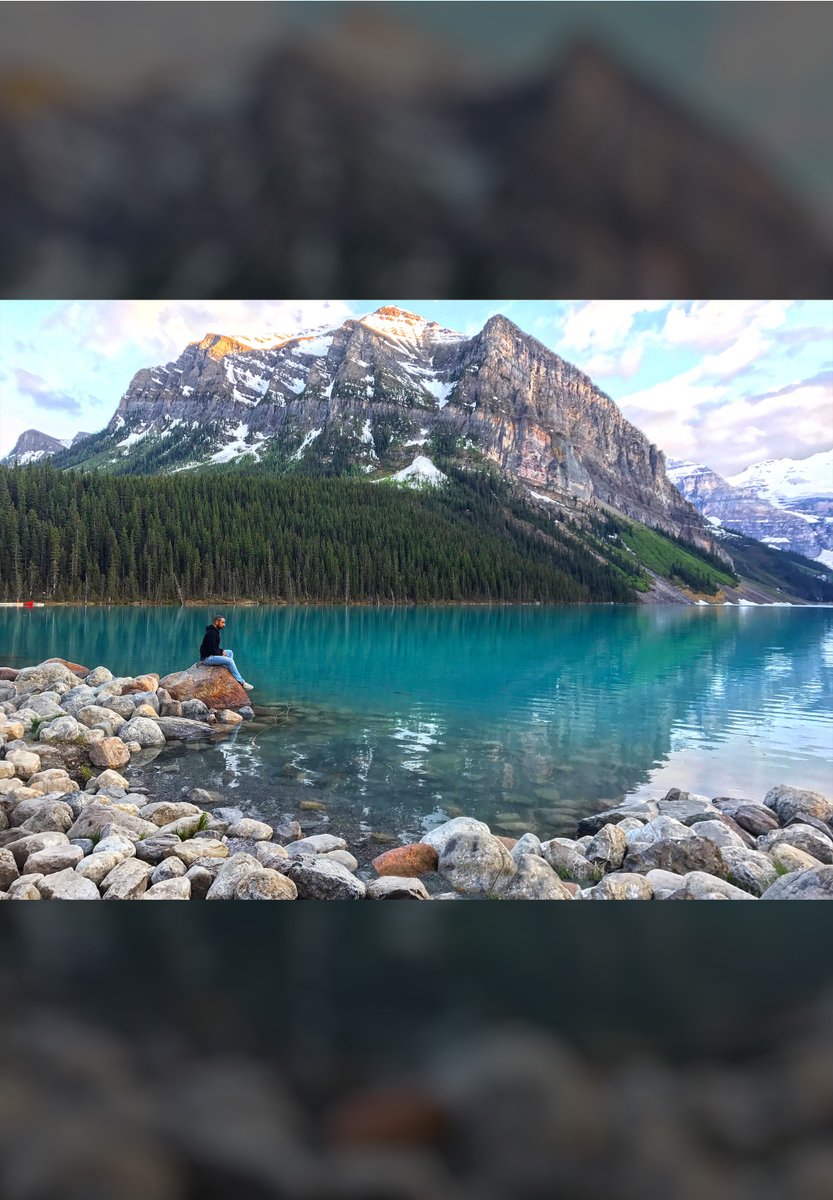 Lake Louise's turquoise waters nestled in the Canadian Rockies are a sight to behold. Hike the trails, canoe the surface, or simply soak it in.

#lakelouise #canadianrockies #travel #lake #mountains #nature #photography #explorecanada #getoutside