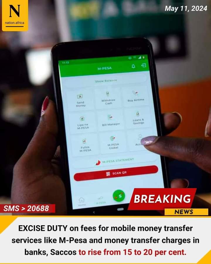 The proposed increase in mobile money transfer fees will not only impact SMEs but also hinder access to financial services for youth and women entrepreneurs. Is this taxation strategy gender-responsive? #MulikaKE #CantBreatheKE #FinanceBill2024 @YouthAliveKenya @UhaiWetu