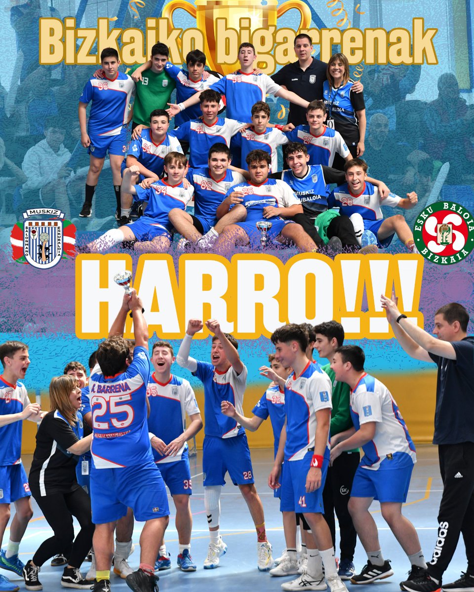 Gracias por compartir hasta el último segundo del último partido de la temporada! No solo se trata de ganar...    Muskiz aurrera!