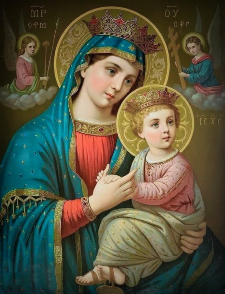 May Devotion - Day 26 of 31 I am all thine, my Queen and mother and all that I have is thine. Holy Mary Mother of God, pray for us #CatholicTwitter #MayDevotion2024