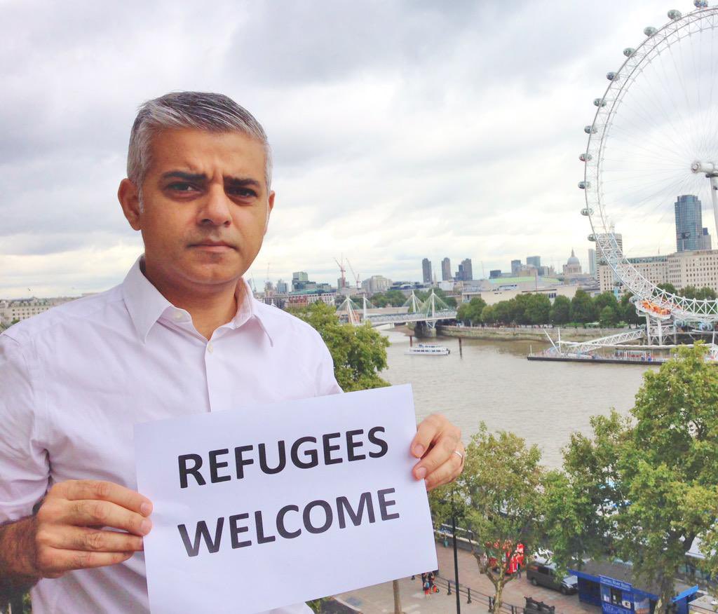 How would you describe London Mayor Sadiq Khan in two words?