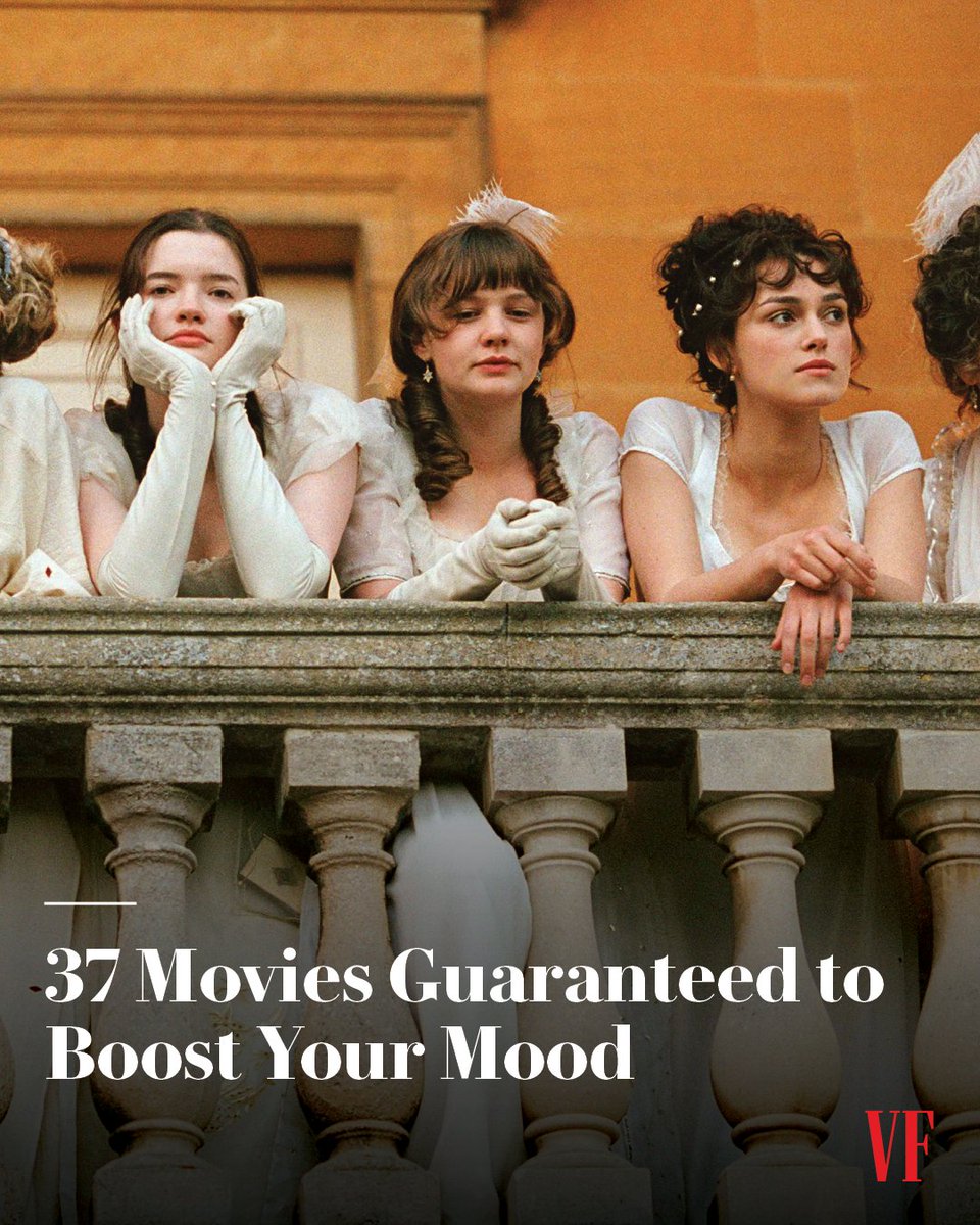 Need a pick-me-up? VF has gathered the best feel-good movies to boost your mood—and serve a guaranteed happy ending. 🔗: vntyfr.com/MFBcJuW