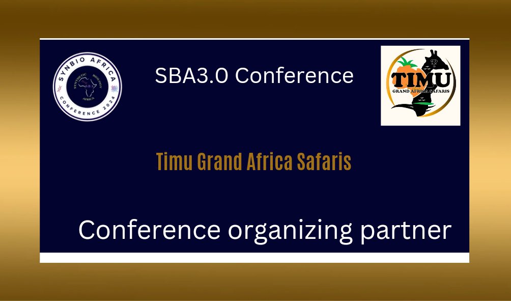 Announcing TIMU Grand Africa Safaris <a href="/TimuAfricaTours/">TIMU Grand Africa Safaris</a> as a Brand #Partner for the upcoming <a href="/SynBioAfrica/">SynBio Africa</a> #conference 2024.

Timu Grand Africa Safaris is renowned for offering exceptional safari experiences across the breathtaking landscapes of Africa. With a commitment to