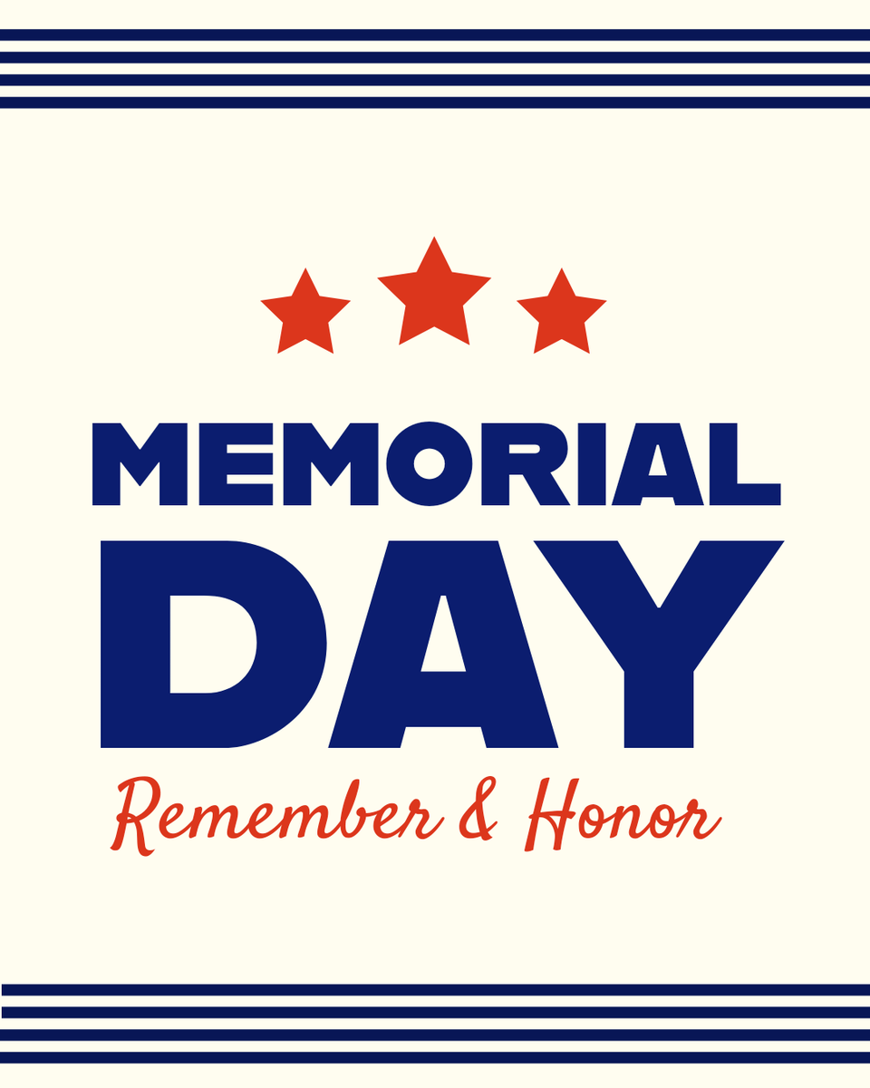 Calendar Reminder: RISD schools and offices will be closed on Monday, May 27 in observance of Memorial Day.