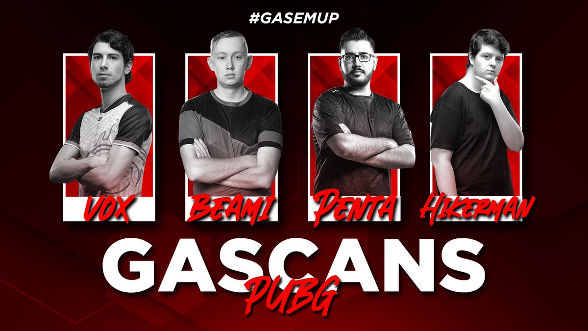 WE’RE BACK 🤠

Some familiar faces to all, but new to us.

Introducing our new 2024 lineup!

🇺🇸 <a href="/VoxPUBG/">Vox</a> 
🇩🇰 <a href="/BeamiPUBG/">Beami</a> 
🇺🇸 <a href="/pental0l/">penta</a> 
🇳🇿 <a href="/Hikerman_/">Hikerman 🇳🇿</a> 

The boys kick off tonight starting with EWC open qualifiers!