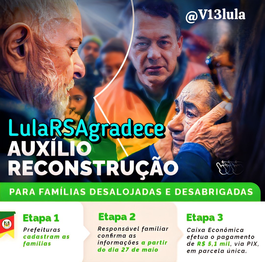 Oi querida Galera Vermelhinha 🚩👊♀️ Desejando um MARA final de semana para os companheir@s do RS LULA ESTÁ CUIDANDO ❤️ #LulaRSAgradece @LulaOficial @V13lula @ptbrasil