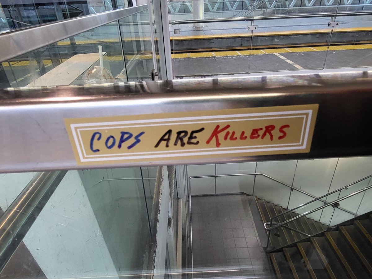 Cops are killers. Seen in Vancouver #ACAB #AbolishThePolice