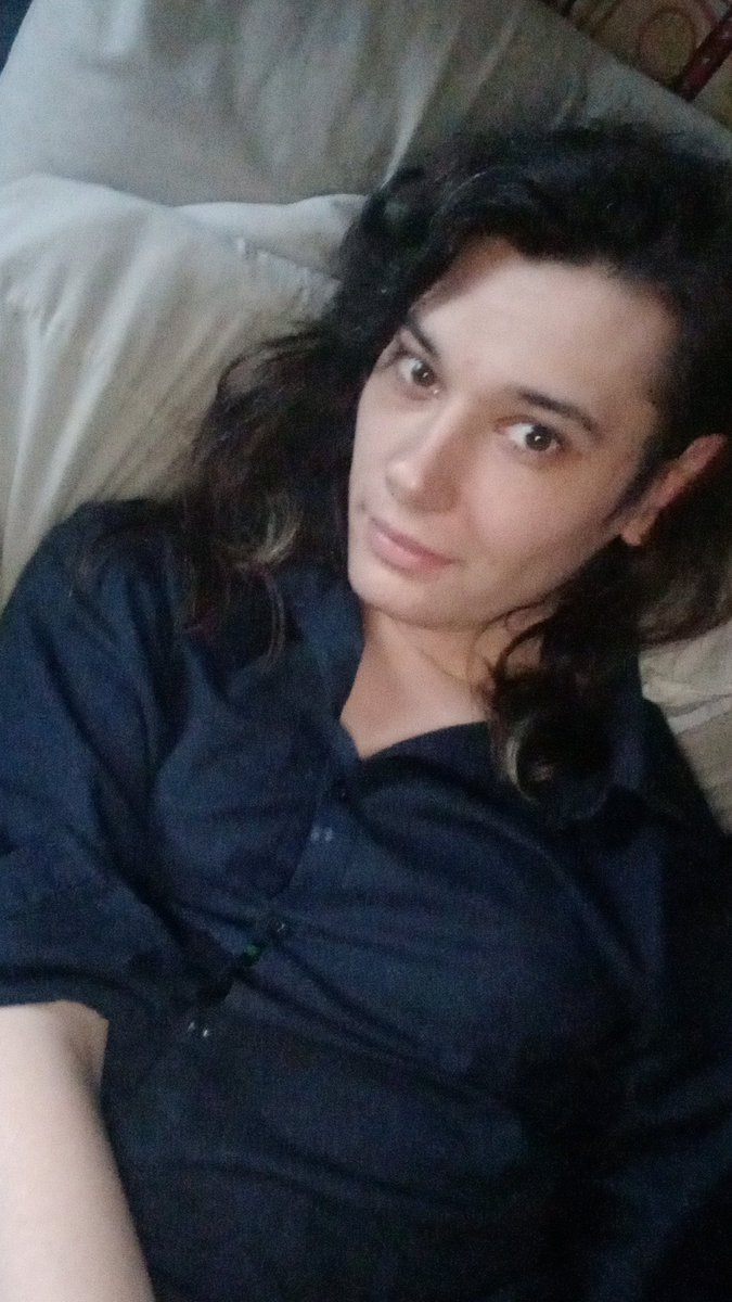 Laying in bed because this week wooed me out