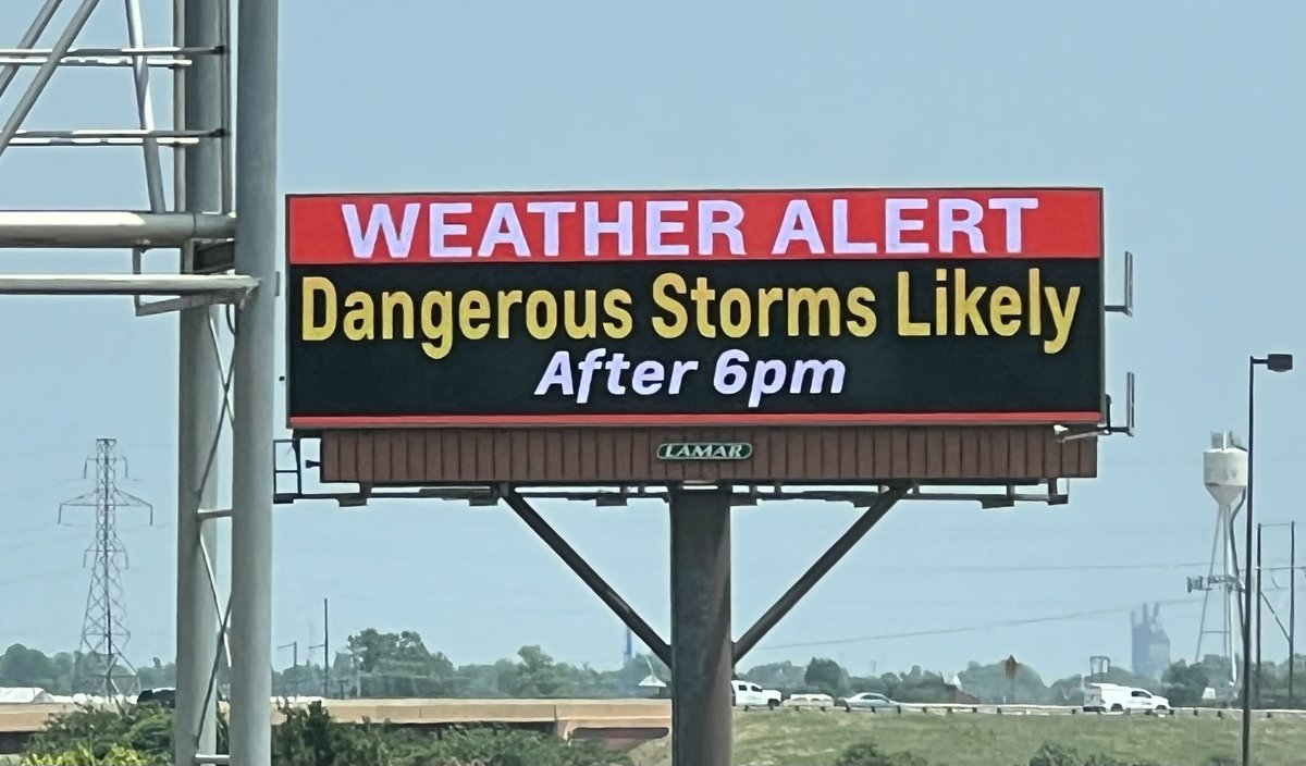 Thank you @LamarOKC for helping to get the word out today! #okwx