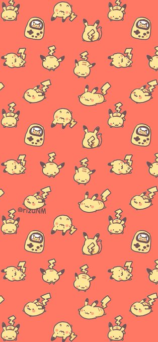 「pikachu simple background」Fan Art(Latest)