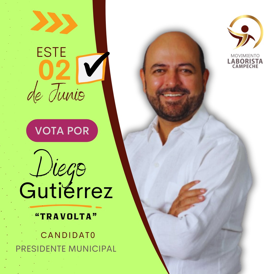 DiegoOficialMx's tweet photo. Vota este 2 de Junio! https://t.co/gN5MU2sbIf