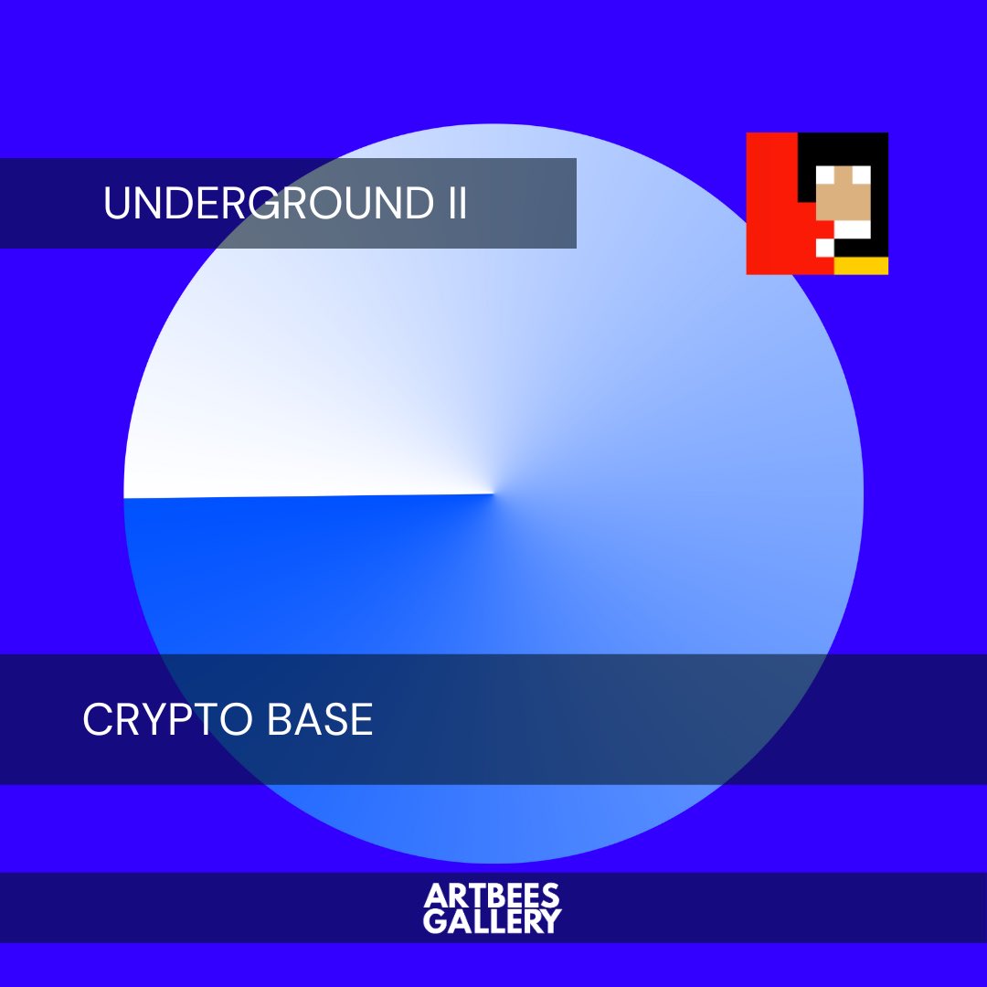 🔵 OPEN CALL 🔵 for the 𝗖𝗨𝗟𝗧𝗨𝗥𝗘

🐝 drop your work on BASE 🔵
🐝 like / repost / tag frens
🐝 follow <a href="/ArtBeesGallery/">ArtBeesGallery</a> 

𝗨𝗡𝗗𝗘𝗥𝗚𝗥𝗢𝗨𝗡𝗗 𝗜𝗜

IRL eclectic exhibition, no united theme.