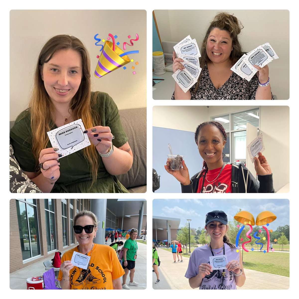 Happy Fri-YAY! 🎉 Our 7th graders appreciated teachers and staff with lots of ❤️ this week!  #shoutouts #KMSCougarPride🐾 <a href="/counselors_kms/">KMS Counselors-Cougar Pride</a> <a href="/HumbleISD_CBS/">HumbleISD_CBS</a> <a href="/HumbleISD_KMS/">Kingwood Middle</a> #KMS1ofaKIND <a href="/MsDawson2005/">Ms Dawson</a> <a href="/AshleyyyRyannn/">Ashleyyy Ryannn</a>