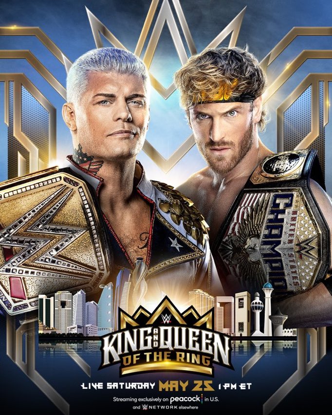 I just know this is about to be better than Cody vs AJ 😩😩😩
#WWEKINGANDQUEEN