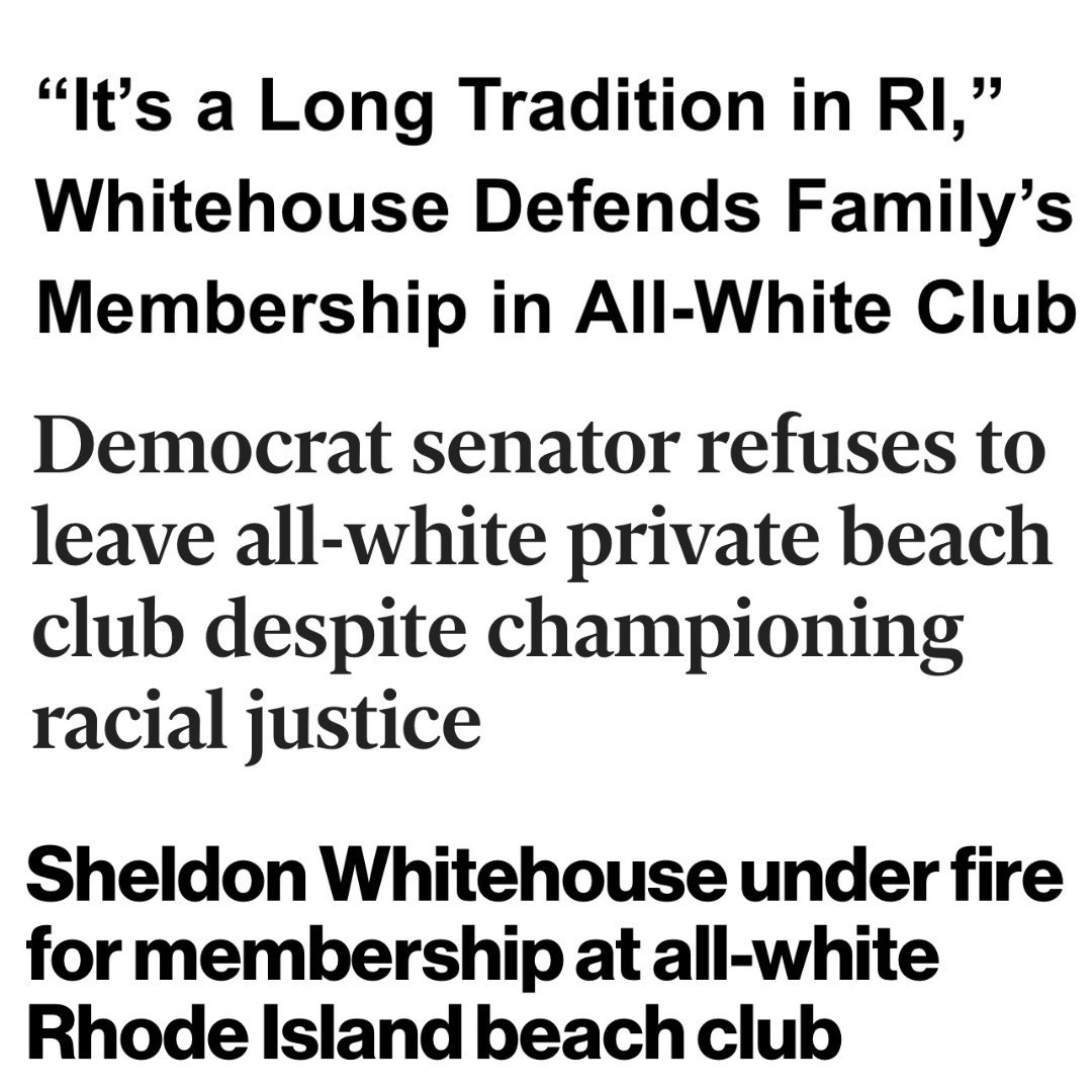 Meanwhile, here’s Sheldon Whitehouse: