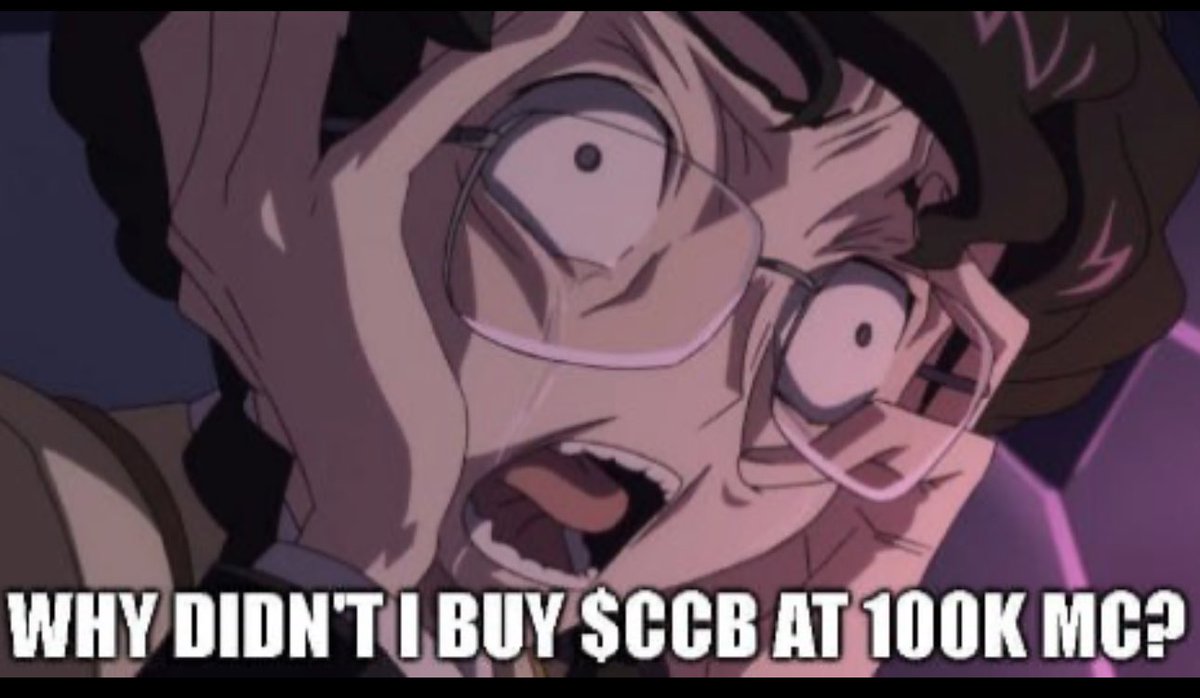 Don’t be like this dude!
Don’t miss out!
This is a banger guys. 

$CCB @coincowboysol 
#MemecoinMay #btc #SolanaCrypto #wif #SolanaMemcoin