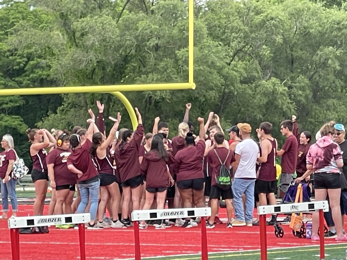 BHSNathletics's tweet photo. The BHSN Unified Track &amp; Field Team is heading to State after a 2nd Place Regional Finish! Go Cougars! https://t.co/IxfJscQCU5