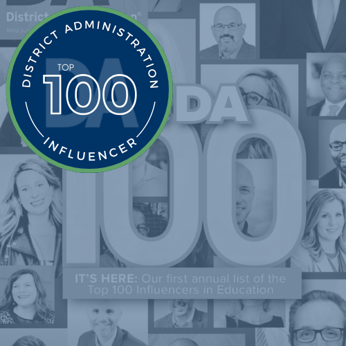 I’m honored to be included in @DA_magazine Top 100 Education Influencers of 2024 with so many wonderful educators. It's a privilege to be recognized alongside so many that work daily to make positive changes. Thank you, District Administration Magazine!