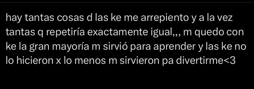 tnia esto en borradores k sabia soy aveces