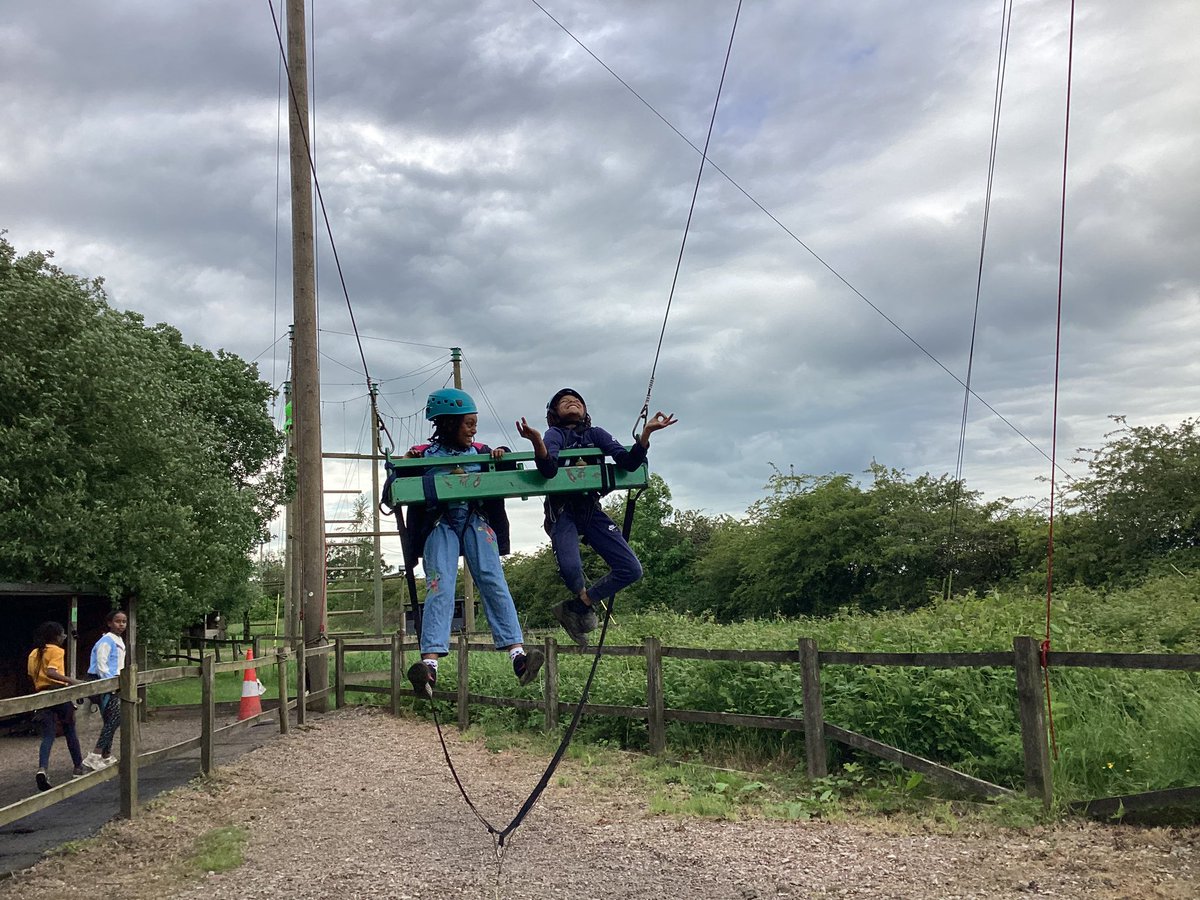 The 3G swing has been a firm favourite @StGtG_CAT #studentexperience #residential #primaryschool