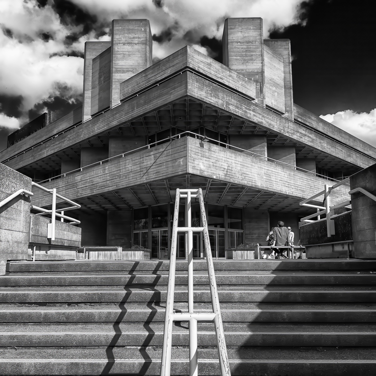 crawleycamera's tweet image. Our profile header updated with one of the top images from the recent Monthly Set Sub Competition "the letter N" - National Theatre by Steve Peel